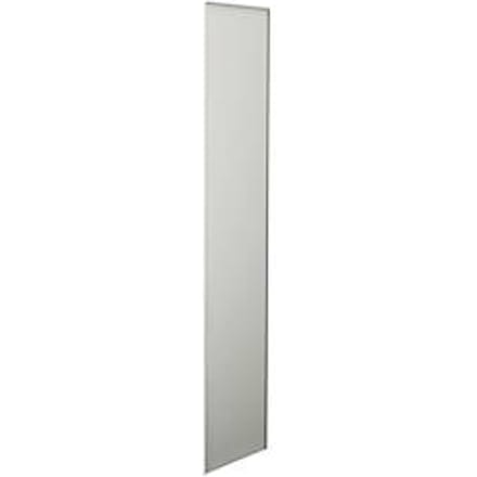 Eindwand zijkant, voor reksysteem PROGRESS 500 T, H 2600 x D 600 mm