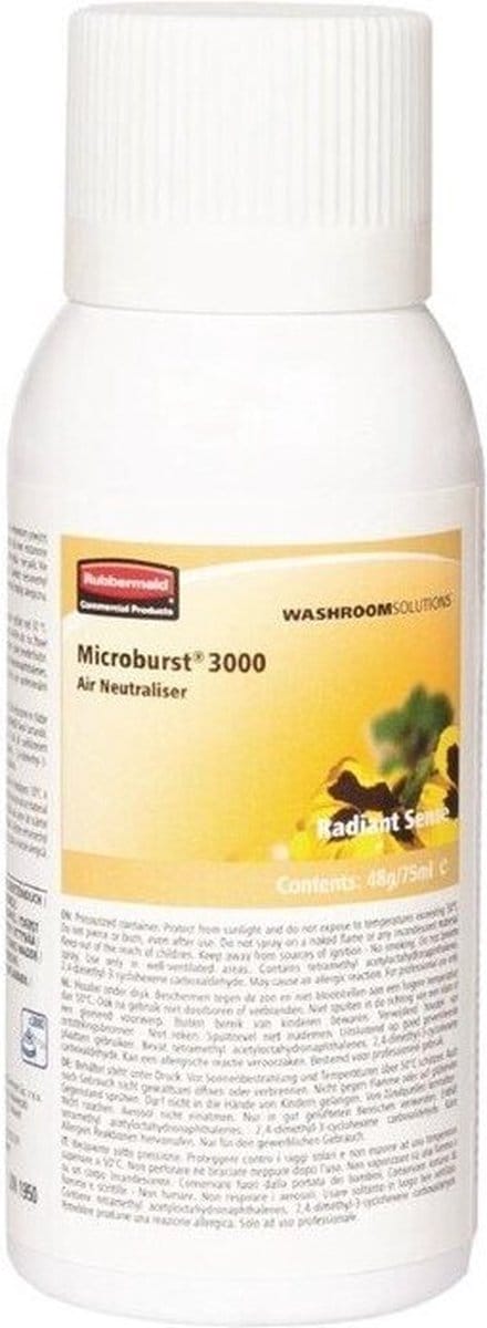 Microburst 3000 Radiant Sense Luchtverfrisser Navulling 75 ml