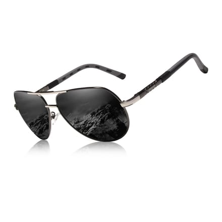 KingSeven - Vdear BlackStar - Pilotenbril met UV400 en polarisatie filter