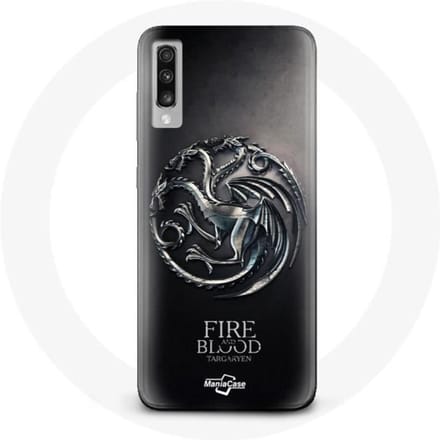 Case voor Samsung Galaxy A50 Game Of Thrones Targaryen van vuur en bloed
