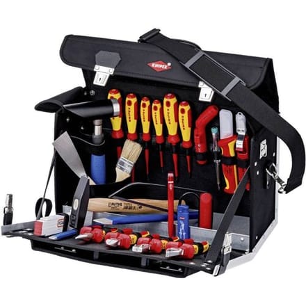 Knipex 00 21 02 EL Gereedschapstas (met inhoud)