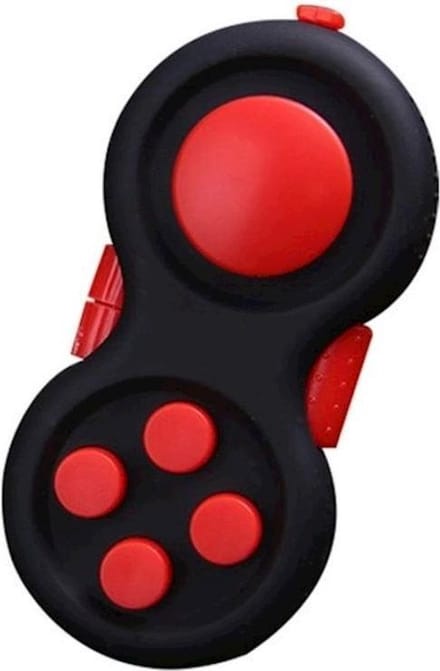 FIDG IT Fidget Pad - Pop It - Fidget toys - Pop it Fidget Toy - Rood