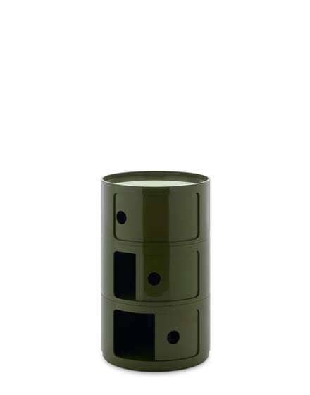 Kartell Nieuwe Componibili BIG 3 elementen - groen