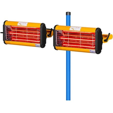 MSW Infrarood lakdroger - 2.200 W - 2 stralers 10060344