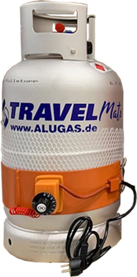 Gasfles verwarmer / warmtemat 120 Watt