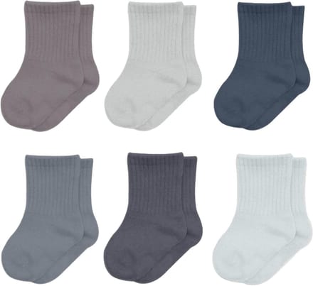 Babysokken Katoen - Antislip Sokjes - Comfortabel Lopen - Naadloos Ontwerp - 6 Paar - Multicolor