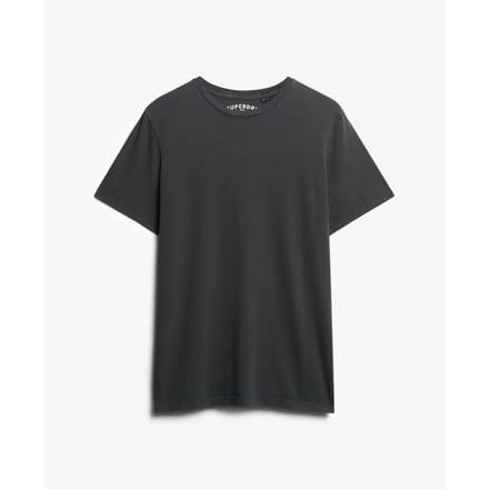 Superdry T-shirt Classic Essential Tee M1012140a 1oi Washed Jet Black Mannen Maat - S