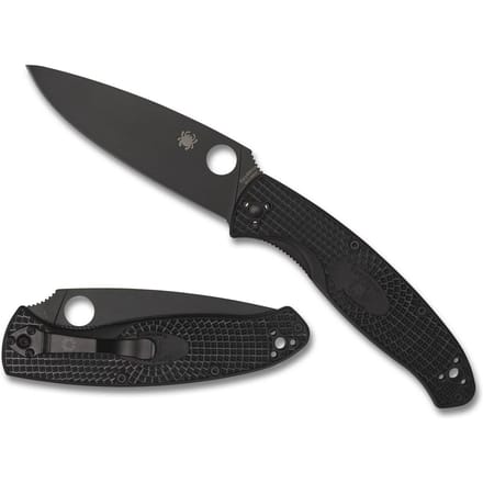 Spyderco Zakmes Resilience Lightweight Black / Black 8Cr13MoV PE