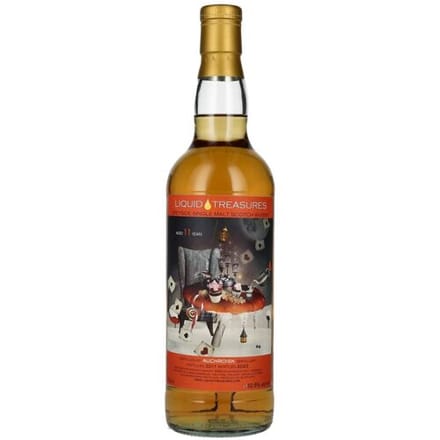Liquid Treasures AUCHROISK 11 Years Old Wonderland Speyside Single Malt 2011 52,8% Vol. 0,7l