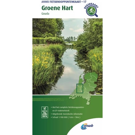 ANWB Knooppuntenkaart 17 Groene Hart