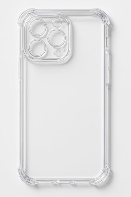 Ceezs TPU Shock Case met Camerabescherming – Geschikt voor iPhone 15 Pro – Transparant