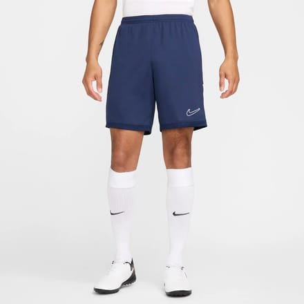 Nike dri-fit academy25 short in de kleur marine.