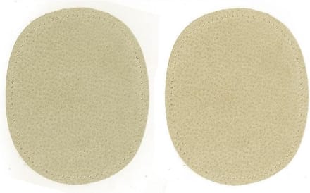 Reparatiedoek Elleboogstukken - Beige - 10,5 x 13 cm
