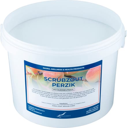 Scrubzout Perzik - 20 KG - Hydraterende Lichaamsscrub