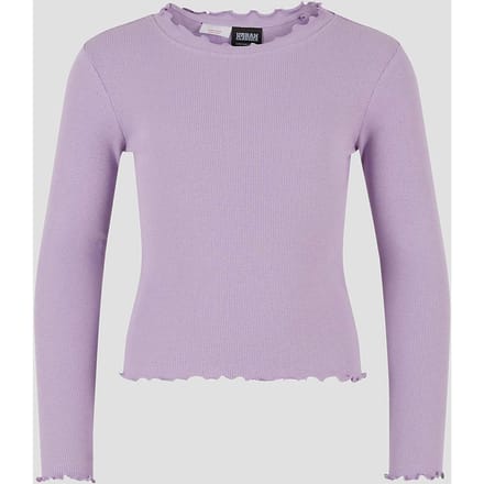 Urban Classics Short Rib Kids Longsleeve
