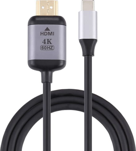 USB-C naar 4K HDMI kabel adapter connector - 1.8 meter - Zwart - Provium