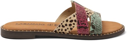 Platte sandalen Lazamani Muiltjes SUZE MULTI