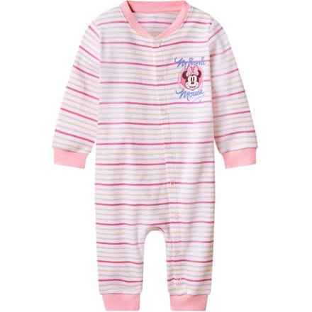 LUPILU Baby pyjama (Roze/gestreept, 62/68)
