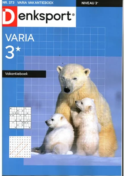 Denksport Varia Vakantieboek - 373 2025