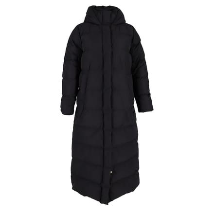 Max Mara gewatteerde donsjas in zwart polyamide