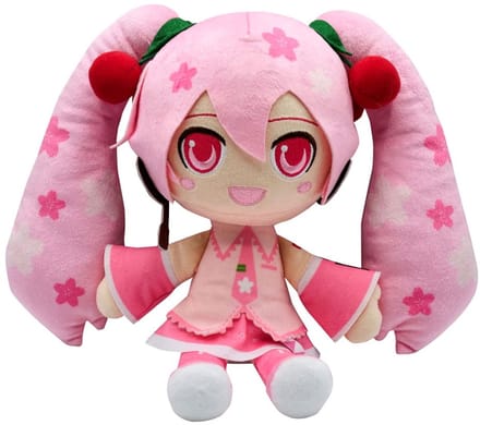 POPbuddies Hatsune Miku - Vocaloid Sakura Hatsune Miku 28 cm Pluche knuffel - Plush