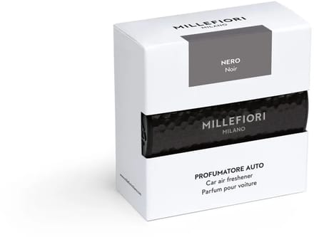 Millefiori Milano Auto parfum Nero (Metal Shades)