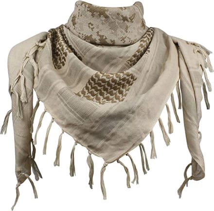Achilles® Desert Camo Shemagh - Keffiyeh - Arafat PLO sjaal - Woestijn Shemagh Sjaal