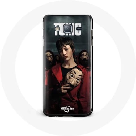 Case voor Samsung Galaxy j3 2016 plus La Casa De Papel Tokyo Masker