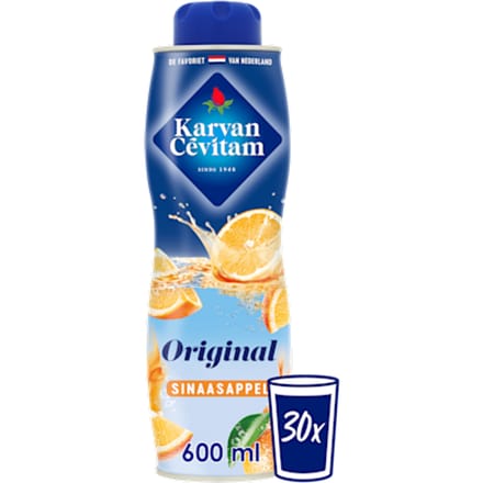Karvan Cevitam - Original Sinaasappel - fles 60cl AANBIEDING THT eind 31-03-2025