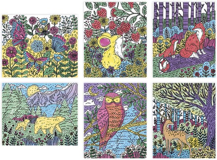 Janod - Les Ateliers Du Calme - Magisch schilderij het bos