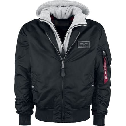 Alpha Industries Bomberjack - MA-1-D-Tec - S tot 3XL - voor Mannen - zwart