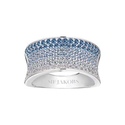 Sif Jakobs Felline SJ-R2393-GBL-52 - Dames - Ring - Zilver - Maat 52