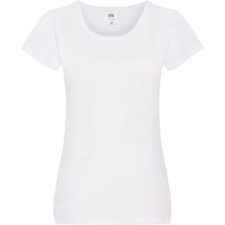 Dames-T-shirt Fruit of the Loom Original