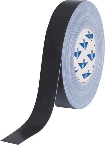 Deltec Gaffa Tape Pro 19mm x 50m Zwart