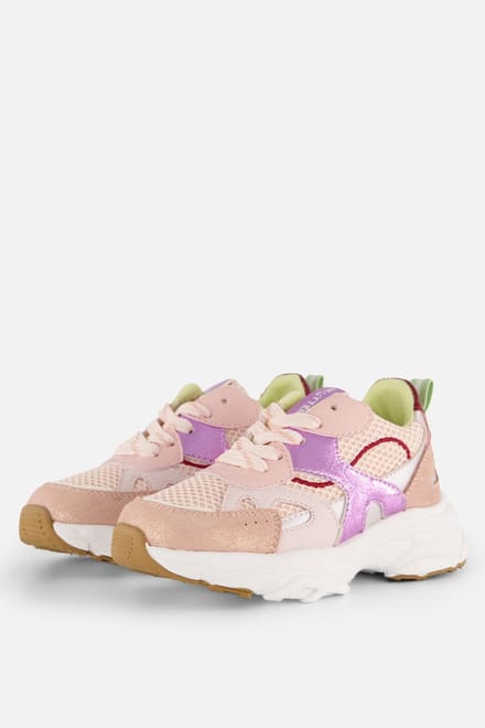 Muyters Sneakers paars Suede - Maat 31 - Kinderschoenen