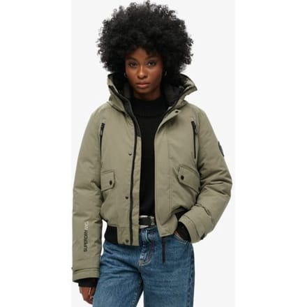 Superdry - City Padded Bomber Jas Relaxed Pasvorm - Dames - Gewatteerde jassen