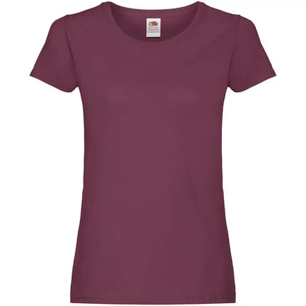 Dames-T-shirt Fruit of the Loom Original