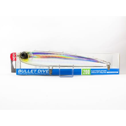 Yo Zuri Duel Hardcore Bullet Dive 200 mm drijvend kunstaas F1241-HTMF (5358) white