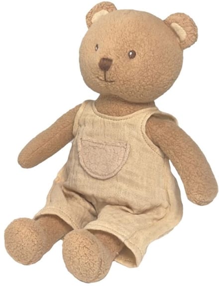 Egmont Toys knuffel beer van bio katoen 40 cm voor baby's.