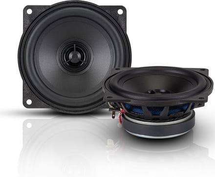 Axton ATX100S - Autospeakers - 10cm coaxiale luidspreker - 2weg speakers - 60 Watt