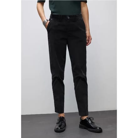 Zachte fluwelen chino