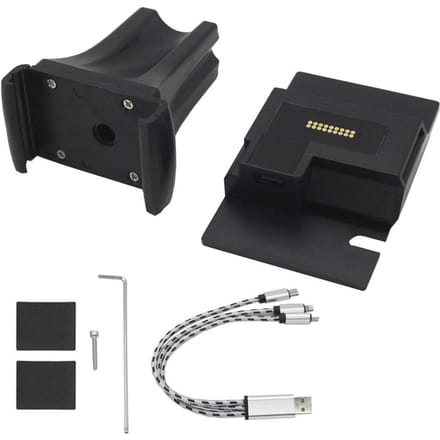 Motorfiets Telefoon Navigatie Beugel USB Oplaadhouder Telefoonhouder Standaard Vervanging voor K1600B zwart