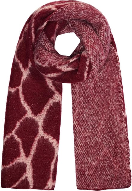 Sjaal giraf Rood Polyester - Yehwang
