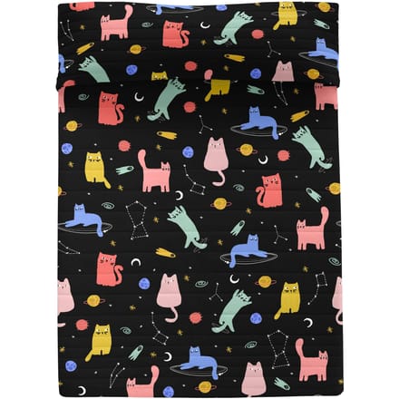 Bedsprei Cosmic Cats | Aware