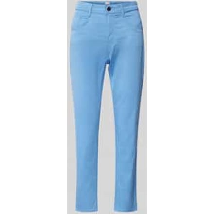 Stoffen broek met verkorte pasvorm, model 'MARY'