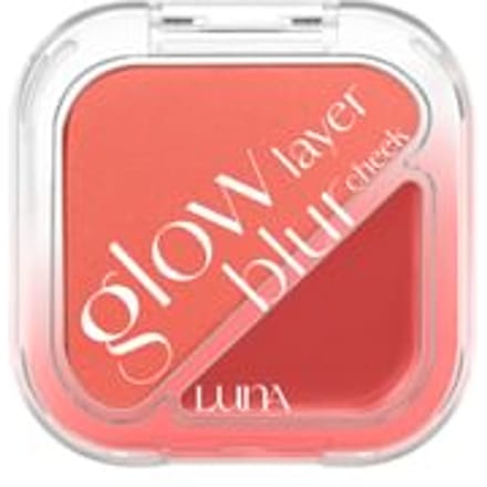 LUNA - Glow Layer Blur Cheek - 12 Types #04 Shy Red