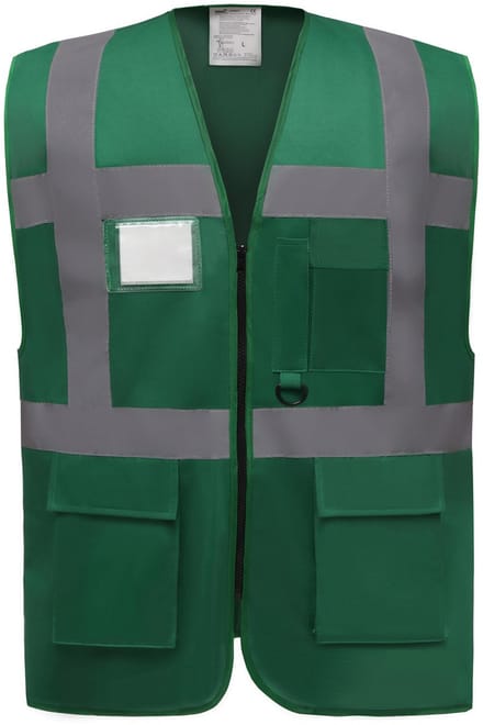 Yoko Signalisatie multifunctioneel executive vest YHVW801 - Paramedic green - M