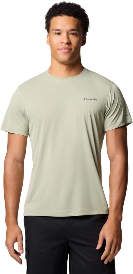 Columbia Zero Rules™ Light SS Crew Heren Outdoorshirt - Safari