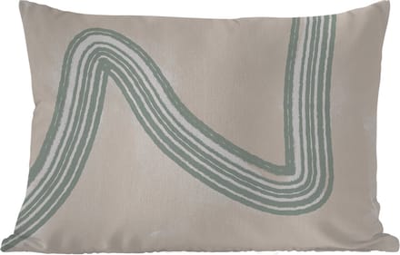Buitenkussens - Lijn - Abstract - Design - 60x40 cm - Weerbestendig