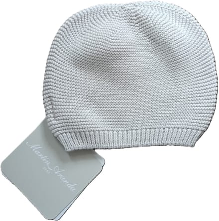 Gebreid baby basis mutsje | zand / arena| maat 56 | 1 maand